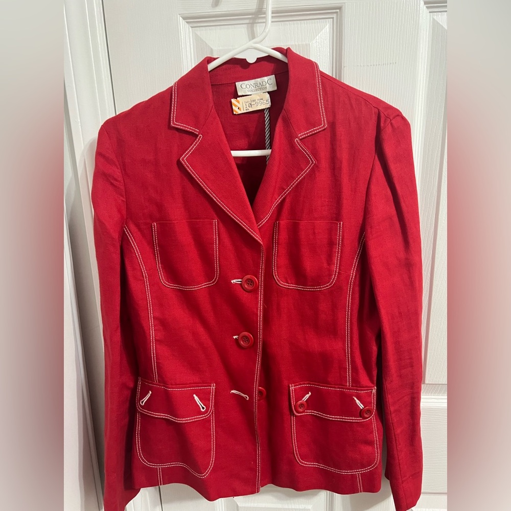 Beautiful red jacket